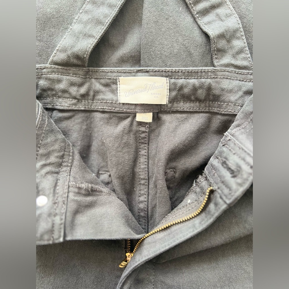 Universal Thread Black Women Jeans Overalls - Picture 5 of 7